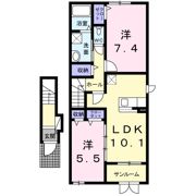 グランデS．K 四番館の間取り画像