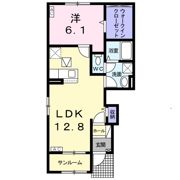 ビサイドアヴェニューⅡの間取り画像