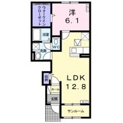 ビサイドアヴェニューⅡの間取り画像