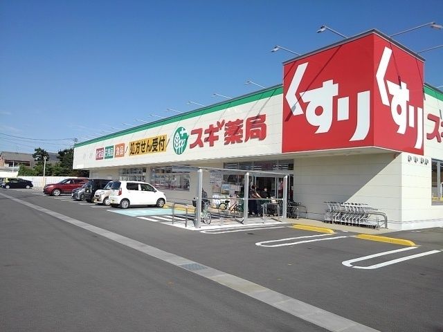 近くのスギ薬局竹鼻店まで450m（徒歩6分）