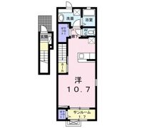 イーストビースティ Ⅰの間取り画像