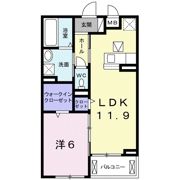 ガーデンハイム 久御山の間取り画像