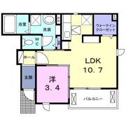 コネクトKRⅡの間取り画像