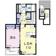 グランペ西ノ山の間取り画像