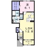 ラ・ファミーユの間取り画像