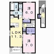 POPORA Ⅰの間取り画像