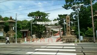 近くの住吉大社まで600m(徒歩8分)