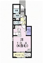ルナⅤの間取り画像