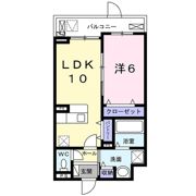 フロレゾンの間取り画像