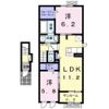 クレメント公文名Ⅱの間取り画像