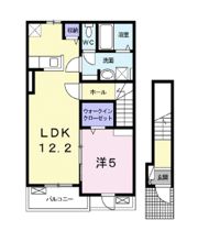 カーサ矢原の間取り画像