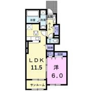 プロフーモⅠの間取り画像