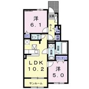 ヒラソールの間取り画像