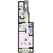 グリーン ヴィレッヂ Ⅱの間取り画像