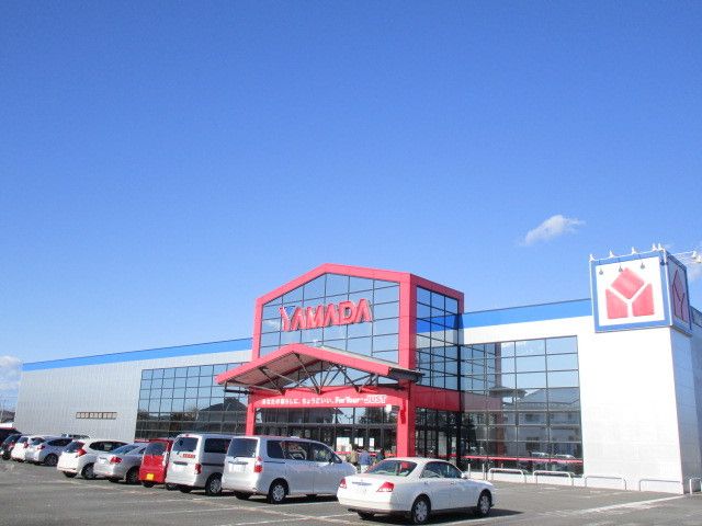 近くのヤマダデンキひたちなか店まで750m（徒歩10分）