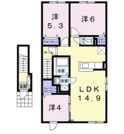 ネオ グレイスⅠの間取り画像