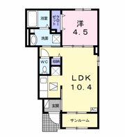 フランシータの間取り画像