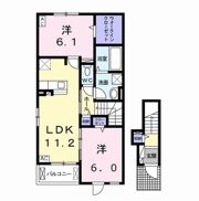 エミールⅡの間取り画像