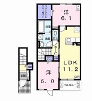 エミールⅡの間取り画像