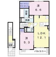 ル・マロンコリーヌCの間取り画像