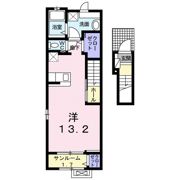 カーサ アサの間取り画像