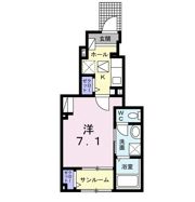 ソレイユの間取り画像