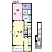 プリートビラの間取り画像