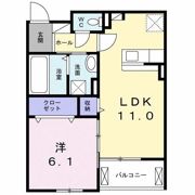 ヴァンベールの間取り画像