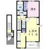 プランドール東花尻の間取り画像