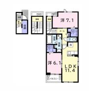 ベルウッド Ⅰの間取り画像