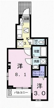 リラの間取り画像