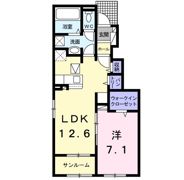 アベニールカルミアの間取り画像