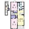 アベニールカルミアの間取り画像