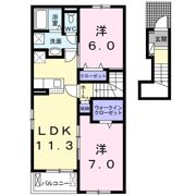 ヴィラ・イーストの間取り画像