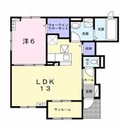 カーサビアンカの間取り画像