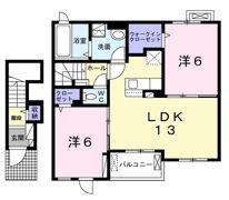 カーサビアンカの間取り画像