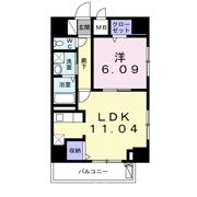 クレスト 中六の間取り画像