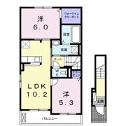 イルシュアAの間取り画像