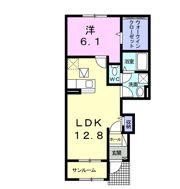 H5 レジデンスの間取り画像