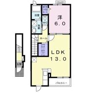 カナールBの間取り画像