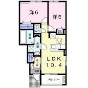 ブローベア 1の間取り画像