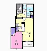 フォルテシモの間取り画像