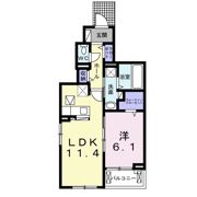 Per Sempre横浜Ⅰの間取り画像