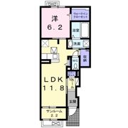 URBAN AOI Ⅱの間取り画像