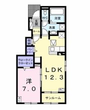 ランタナの間取り画像