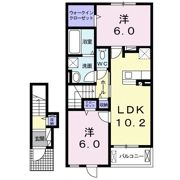 プレッソ橿原Ⅱの間取り画像