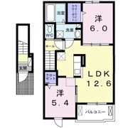 プレッソ橿原Ⅳの間取り画像