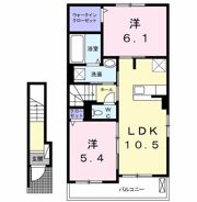 ポワリエAの間取り画像