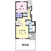 ガーデンハウス梅の里 Dの間取り画像