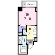 クリム岸里の間取り画像